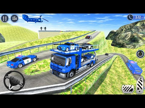 Police Bus and Jeep Car Transport Offroad - Android Gameplay