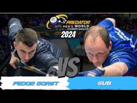 BATTLE of TITANS | Fedor Gorst vs Shane Van Boening | 2024 Predator WPA Men's World 10-ball Finals