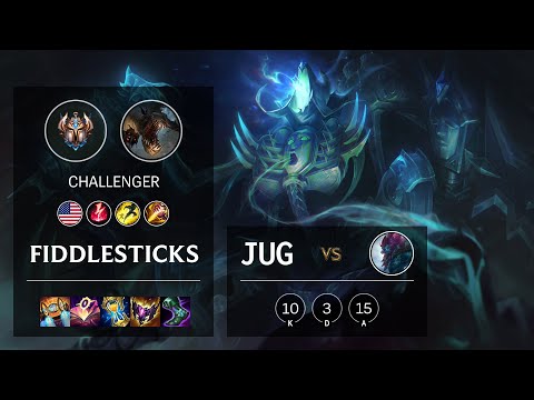Fiddlesticks Jungle vs Trundle - NA Challenger Patch 11.23