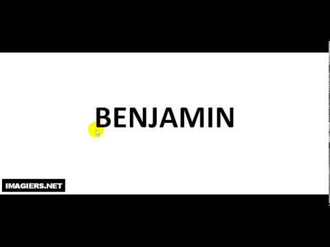 How to pronounce BENJAMIN