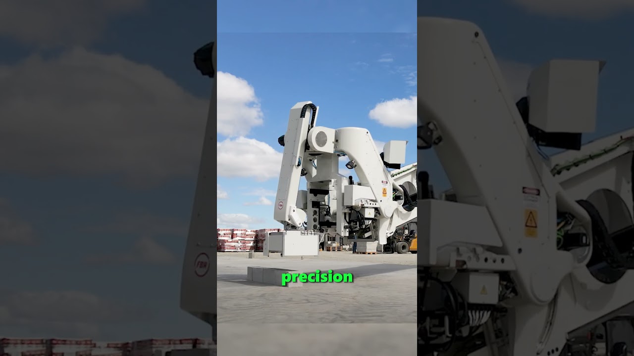 House Built in Just 48 Hours by a Robot?! 🤯🏠 Future of Construction! #technology #construction