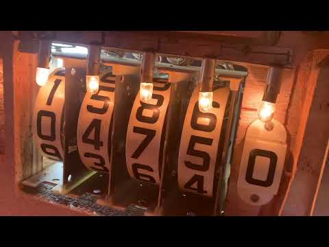 Part 2 of 2. Gottlieb Sky Jump Electro Mechanical Pinball Machine Repair