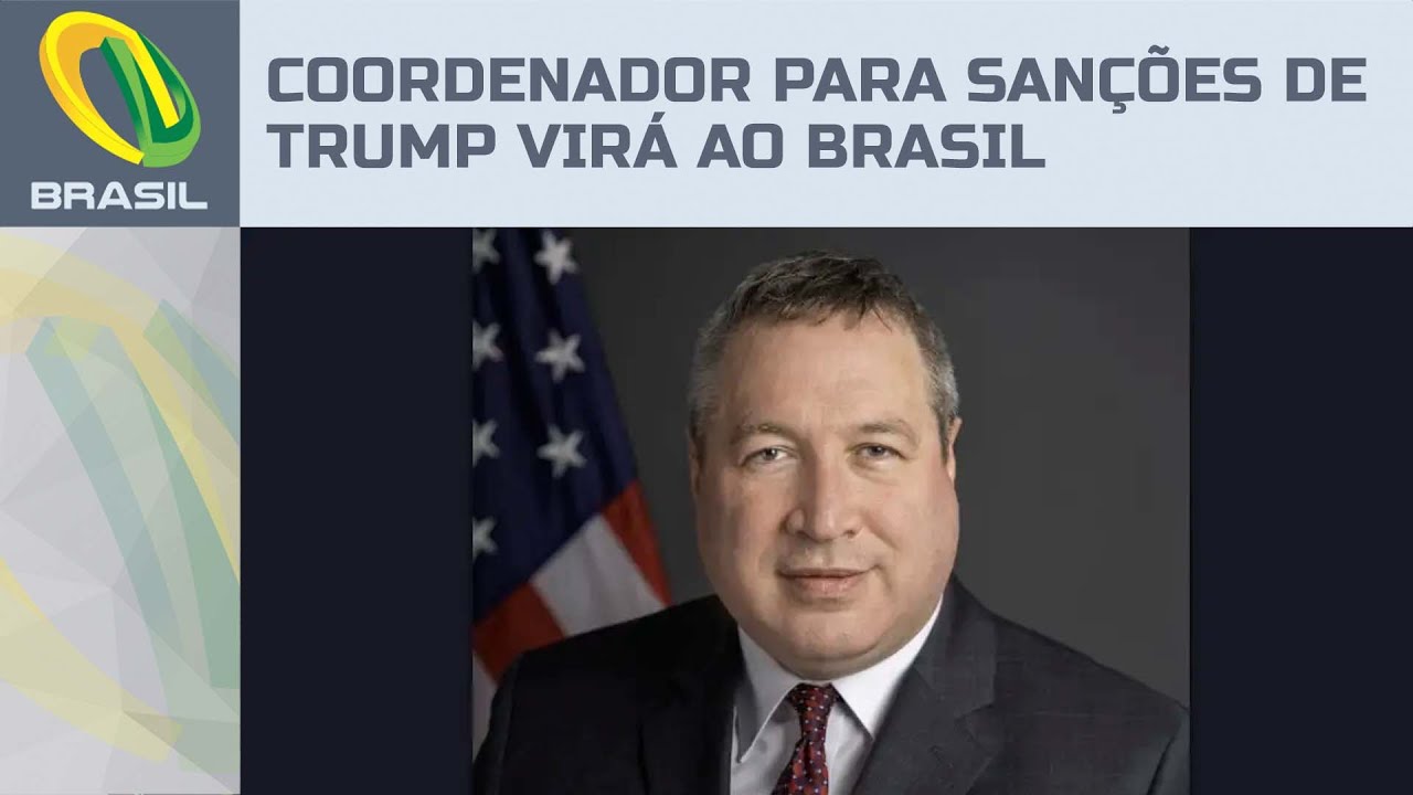 Coordenador para Sanções de Trump chegará hoje ao Brasil