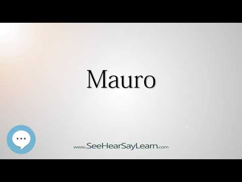 Mauro (How to Pronounce Cities of the World)💬⭐🌍✅