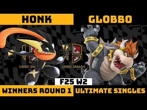Retriever Rumble #76 Winners Round 1 - honk (Greninja, Brawler) vs. Globbo (Bowser) Smash Ultimate