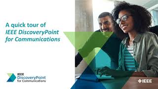 Quick Tour of IEEE DiscoveryPoint for Communications Platform- Korean