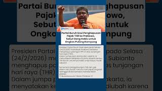 Pajak THR Diminta Dihapus, Partai Buruh: Uang Sudah Habis Ongkos Pulang Kampung