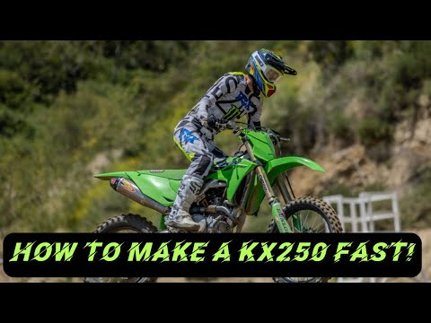 2025 Kawasaki KX250 Mod Walk Around w/Jamie Ellis