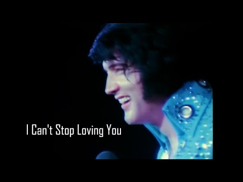 ELVIS PRESLEY - I Can't Stop Loving You  (1972) 4K