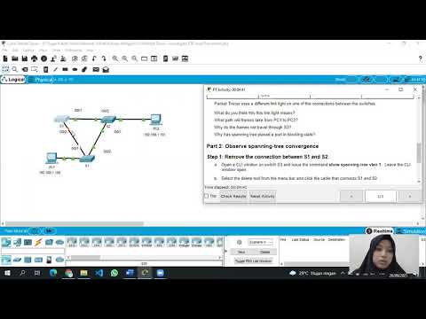 5.1.9 Packet Tracer - Investigate STP Loop Prevention
