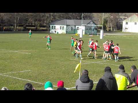 R C AUBUSSON 23 SUD  28 - 24  RUGBY CLUB FOLLES