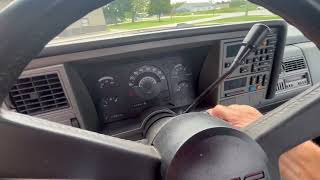 1989 GMC Sierra K1500 Z71 Stepside Start Up
