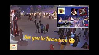 Mit Helmut im Santa Claus Holiday Village in Rovaniemi / Finnland