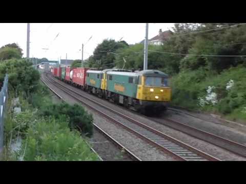 86612/86608 4m11 Coatbridge - Crewe liner, 20th June 2017