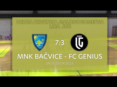 UMN_TV  2HMNL JUG_(22/23)MNK Bačvice - FC Genius (FULL)