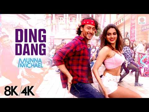 Ding Dang - 8K/4K Music Video | Tiger Shroff, Nidhhi | Amit Mishra, Antara Mitra | Munna Michael