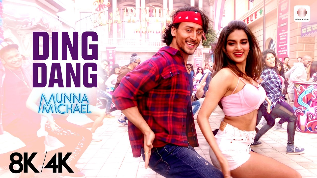 Ding Dang - 8K/4K Music Video | Tiger Shroff, Nidhhi | Amit Mishra, Antara Mitra | Munna Michael