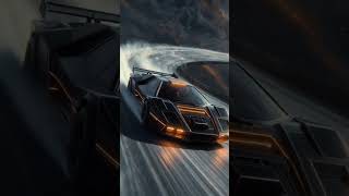 "Drifting a Cyberpunk Countach in Deep Space! 🌌🚀 Insane Nebula Race