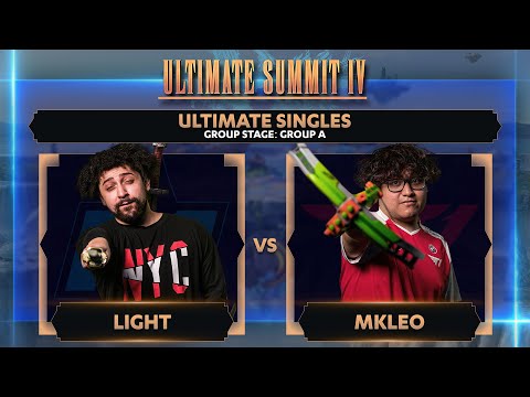 Light vs MkLeo - Ultimate Singles: Group A - Ultimate Summit 4 | Fox vs Byleth