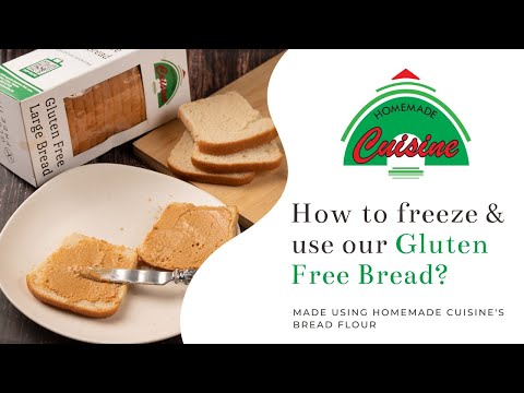 How to freeze and use our Gluten Free Bread?