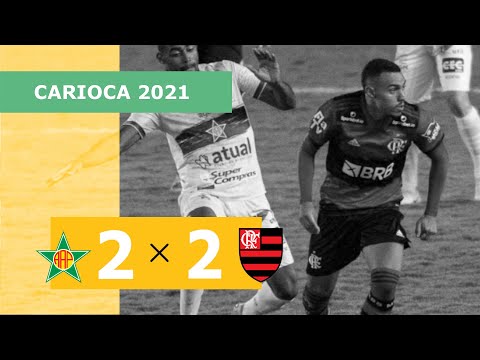 Portuguesa-RJ 2 x 2 Flamengo - Gols - 1704 - Campeonato Carioca 2021