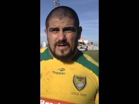 Sul-Americano 2014 - Brasil 09 X 34 Uruguai - Entrevista Jardel Vettorato