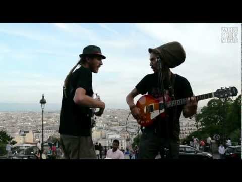 Paris Street Music : Javier Manik - Africa man boy (HD)