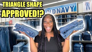 Best Denim for Curvy Women: What Flatters a Triangle Body Shape (Tall Girl Try-On)