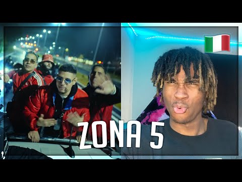 GROUP5 - ZONA 5 (Official Video) Kerim Levrai x Madprince x Marsiglia x Orfedi REACTION !!! 🇮🇹