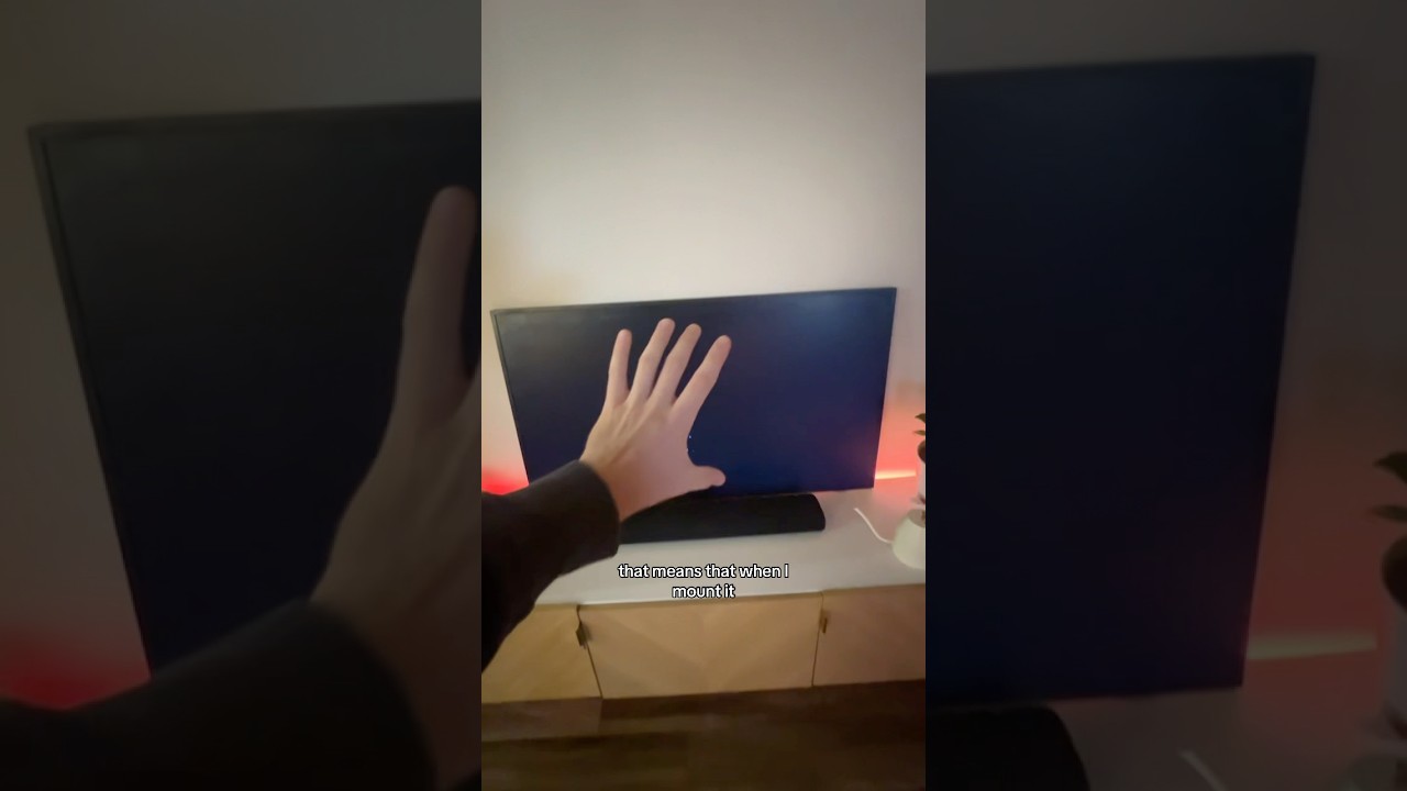 You mounted your TV too high. Stop that.