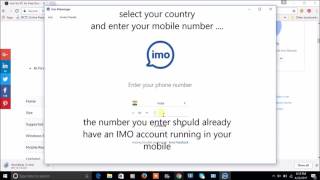 How to Use IMO video and Audio calling in your Laptop or Computer 100% working