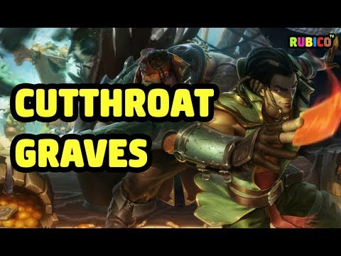 CUTTHROAT GRAVES SKIN SPOTLIGHT - LEAGUE OF LEGENDS