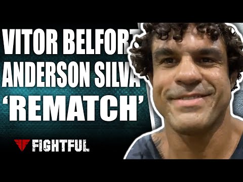 Vitor Belfort Calls For Anderson Silva Rematch: “He’s A Legend”