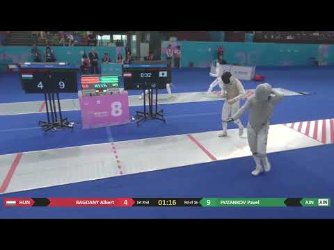 Wuxi Worlds 2025 JMF - L16 - Albert Bagdany HUN v Pavel Puzankov RUS
