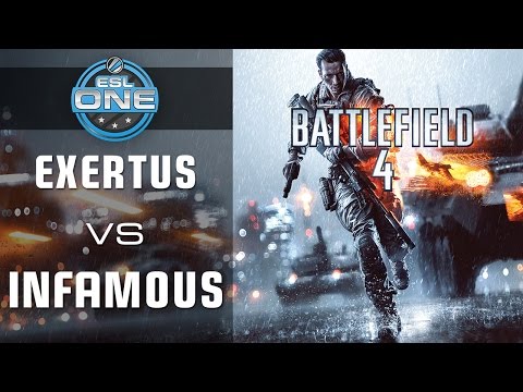 Exertus vs. InFamouS - Group A Decider - ESL One Summer 2014 - Battlefield 4