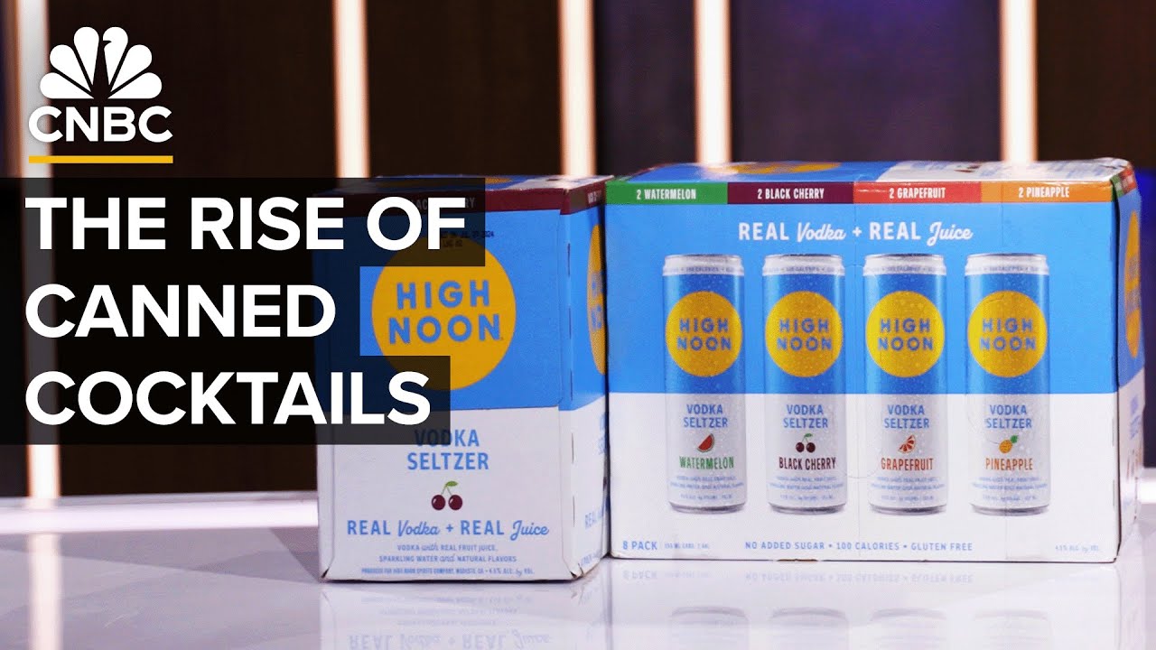 The Rise of canned cocktails