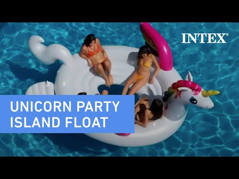 Плотик Intex Єдиноріг 57291, 251-163-145см