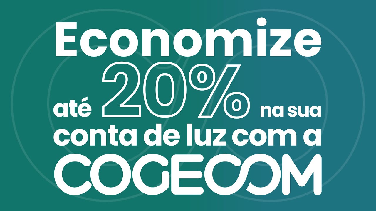 Economize com a COGECOM!