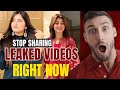 Why You Need To Stop Sharing Leaked Videos Right Now IMSHA REHMAN