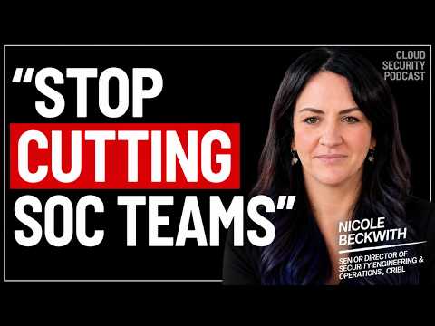 Why AI Won't Replace Your SOC: Federated Data & APEX Framework | Nicole Beckwith, Cribl