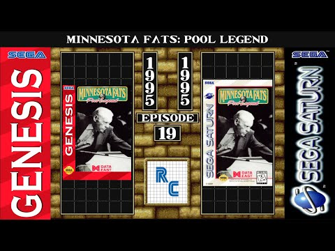 Sega Genesis Vs Sega Saturn - Minnesota Fats: Pool Legend