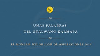 Unas palabras del Gyalwang Karmapa