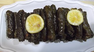 Zeytinyağlı Sarımsaklı Yaprak Sarma Tarifi