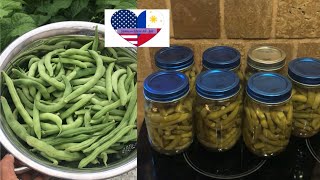 CANNING GREEN BEANS || HOW TO CAN GREEN BEANS W/O PRESSURE COOKER
