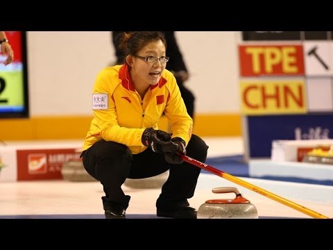 CURLING: CHN-JPN Olympic Qual 2013 - Women Draw 7