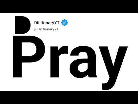 Pray Synonym