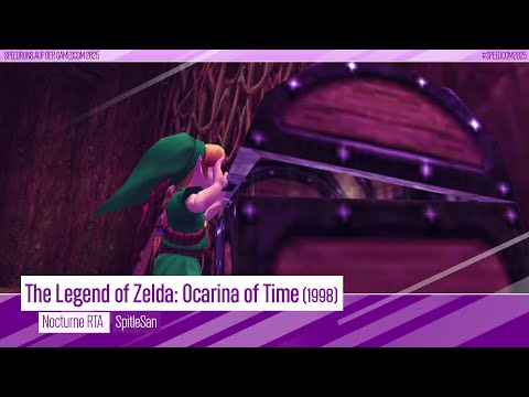 Speedruns auf der gamescom 2025 | The Legend of Zelda: Ocarina of Time (Nocturne RTA) von SpitleSan