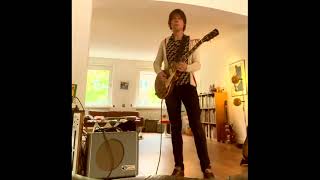 Video thumbnail for Carr "Mercury" Combo (1 x 12") / '54 Gibson LP Std. goldtop (I phone video - straight into amp) by GregsGuitars