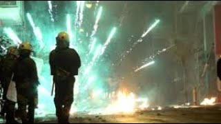 Apoptygma Berzerk - Non stop violence / Riots and police violence in Greece