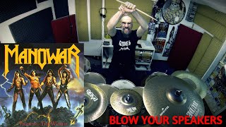 Download lagu Manowar - Blow Your Speakers - SCOTT COLUMBUS DrumCover by Edo Sala mp3